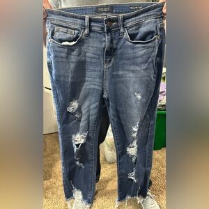 Judy Blue Skinny Capri Jeans - lightly worn